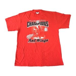 Detroit Red Wings Western Conference Champions Vintage 1998 T XL Nutmeg Hockey